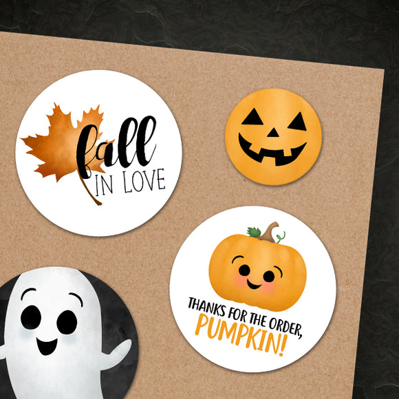 Fall and Halloween Stickers