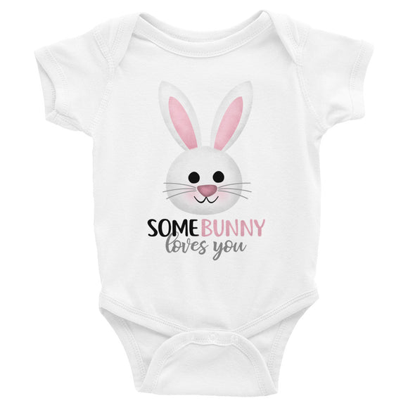 Some Bunny Loves You - Baby Bodysuit