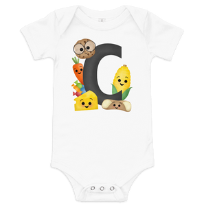 Letter C (Alphabet) - Baby Bodysuit