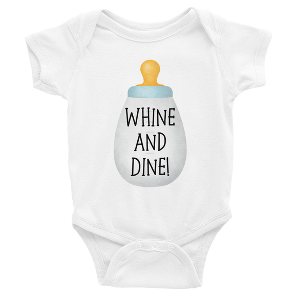 Whine And Dine - Baby Bodysuit
