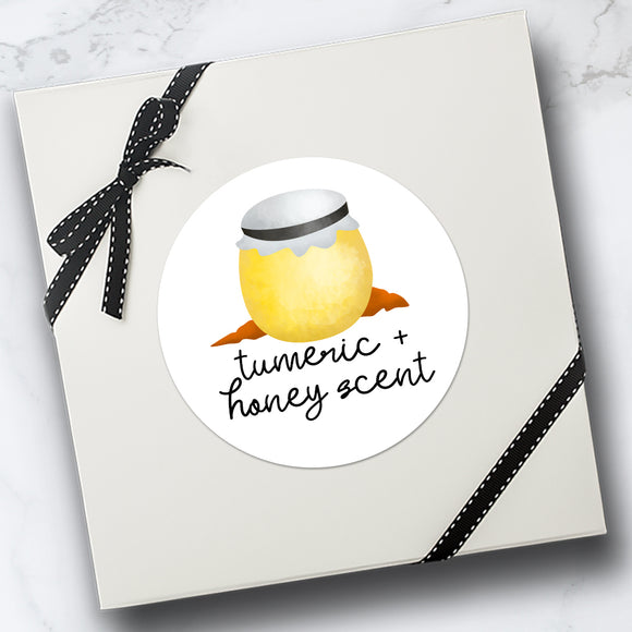 Tumeric & Honey Scent - Stickers