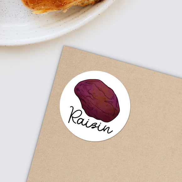 Raisin (Flavor) - Stickers