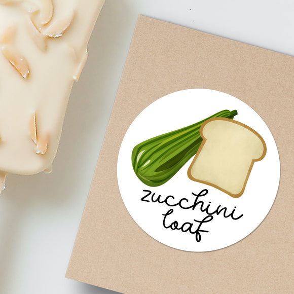 Zucchini Loaf (Flavor) - Stickers