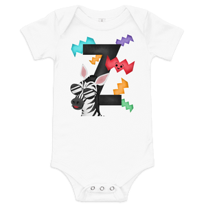 Letter Z (Alphabet) - Baby Bodysuit