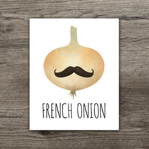 French Onion - Print At Home Wall Art