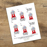 Don’t Blow It All At Once (Gumballs) - Print At Home Gift Tags