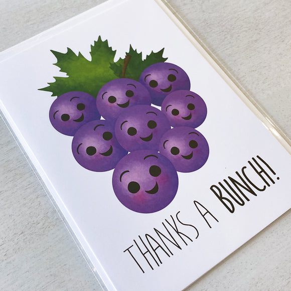 Thanks A Bunch - Ready To Ship Card