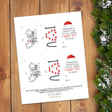 Christmas (Love) - Print At Home Gift Tags