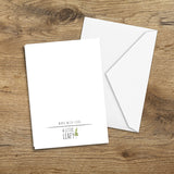 I Am Nuts About You - Print At Home Card
