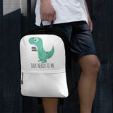 Talk Nerdy To Me (Dinosaur) - Backpack