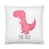 She-rex - Pillow