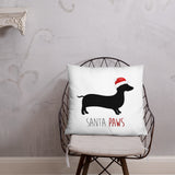 Santa Paws (Dog) - Pillow