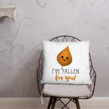 I've Fallen For You (Autumn Leaf) - Pillow