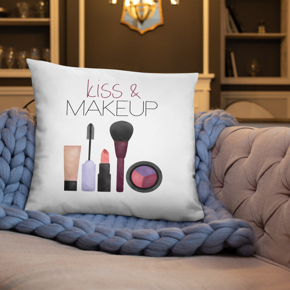 Kiss And Makeup - Pillow