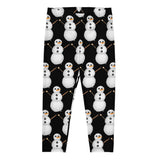 Yarn Snowman Pattern - Leggings