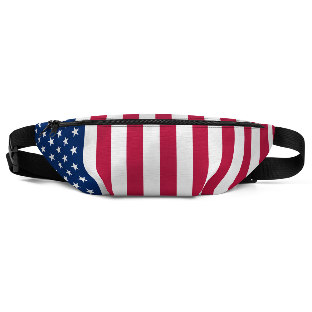 Red white and on sale blue fanny pack