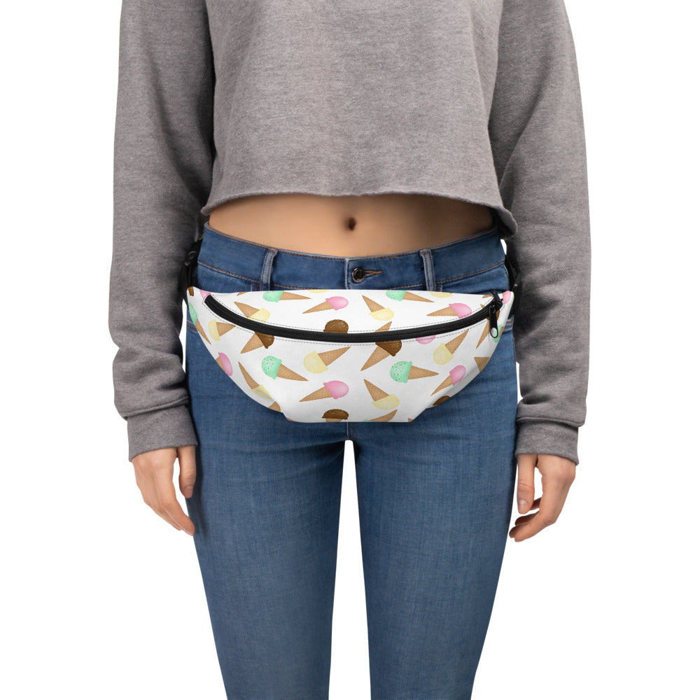 Ice Cream Pattern Fanny Pack