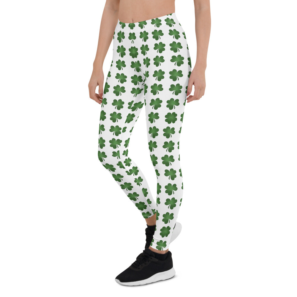 Clover Leaf Pattern - Leggings – A Little Leafy