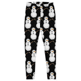 Yarn Snowman Pattern - Leggings