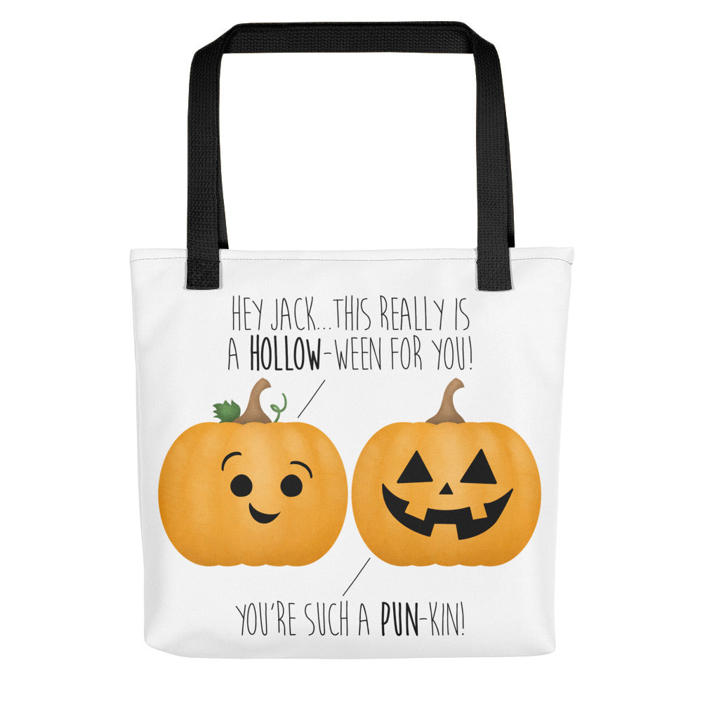 Hey There Pumpkin Highland Cow Fall Tote Bag Personalized TOTEPCOW2520 -  Bailey Bunch Designs