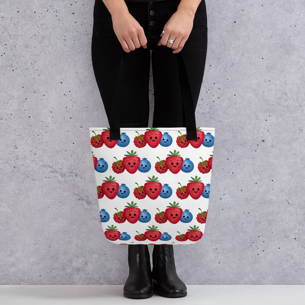 Blueberry tote online bag