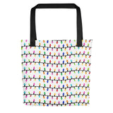 Christmas Lights Pattern - Tote Bag