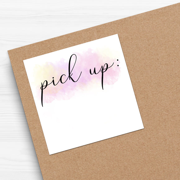 Pick Up With Blank Space (Fancy) - Stickers