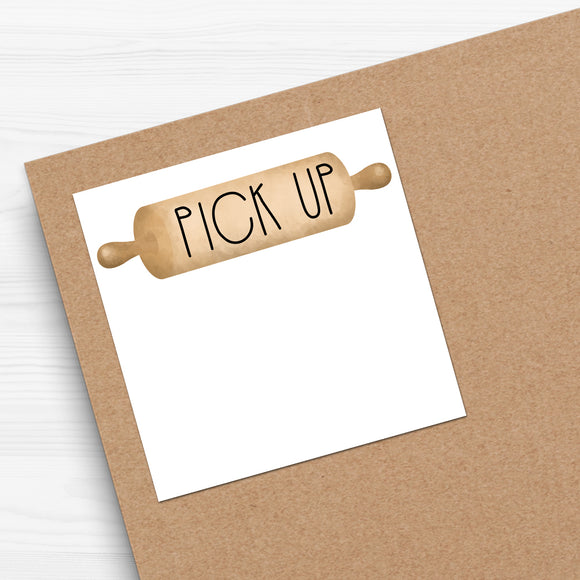 Pick Up With Blank Space (Rolling Pin) - Stickers