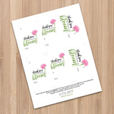 Thank You For Helping Me Bloom - Print At Home Gift Tags