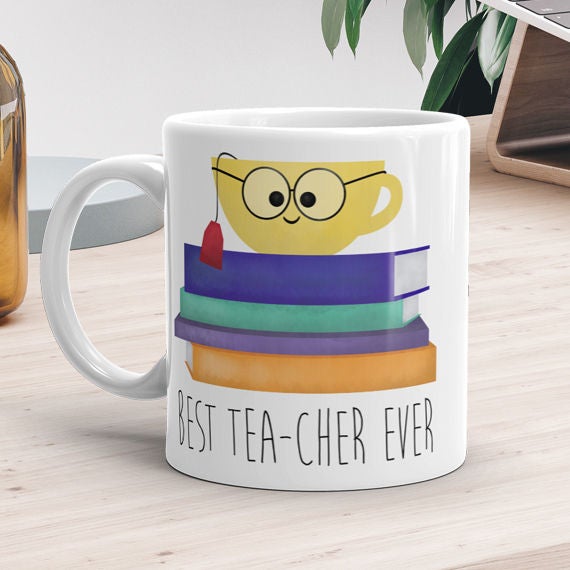 Best Tea-cher Ever (Teacup) - Mug