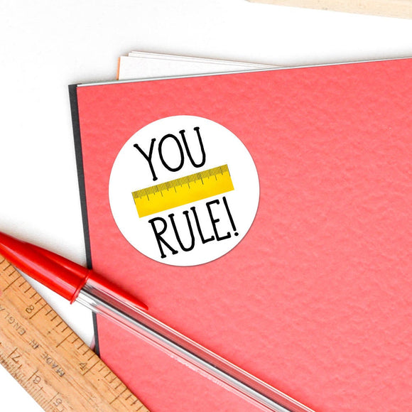 You Rule (Ruler) - Stickers