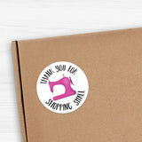 Thank You For Shopping Small (Sewing Machine) - Stickers