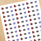 Teacher Marking Mix (A+, Good Work, Great Job) - Mini Stickers