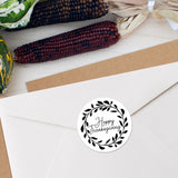 Happy Thanksgiving (Wreath) - Stickers