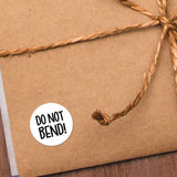 Do Not Bend - Mini Stickers