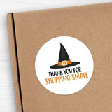Thank You For Shopping Small (Halloween) - Stickers