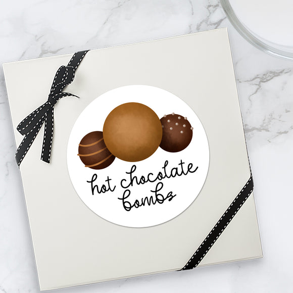 Hot Chocolate Bombs - Stickers