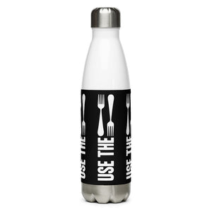 Use The Forks - Water Bottle