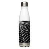 Spiderwebs (Faux Glitter) - Water Bottle