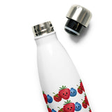 Berries (Strawberry, Raspberry, Blueberry) - Water Bottle