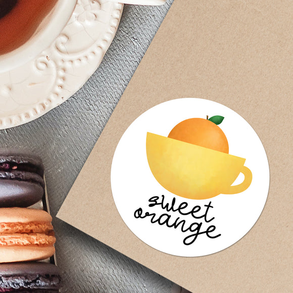 Sweet Orange (Tea Flavor) - Stickers