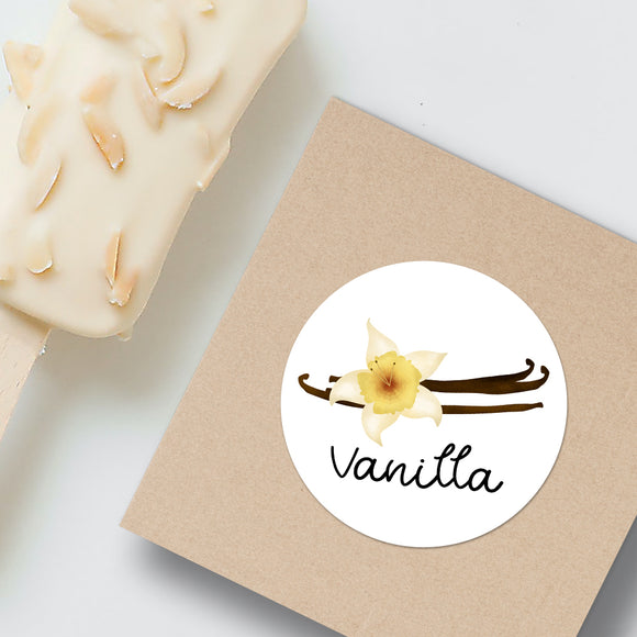 Vanilla (Flavor) - Stickers