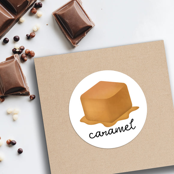 Caramel (Flavor) - Stickers