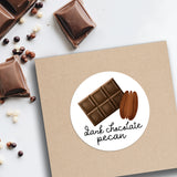 Dark Chocolate Pecan (Flavor) - Stickers