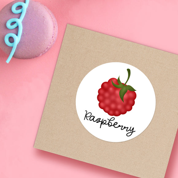 Raspberry (Fruit Flavor) - Stickers