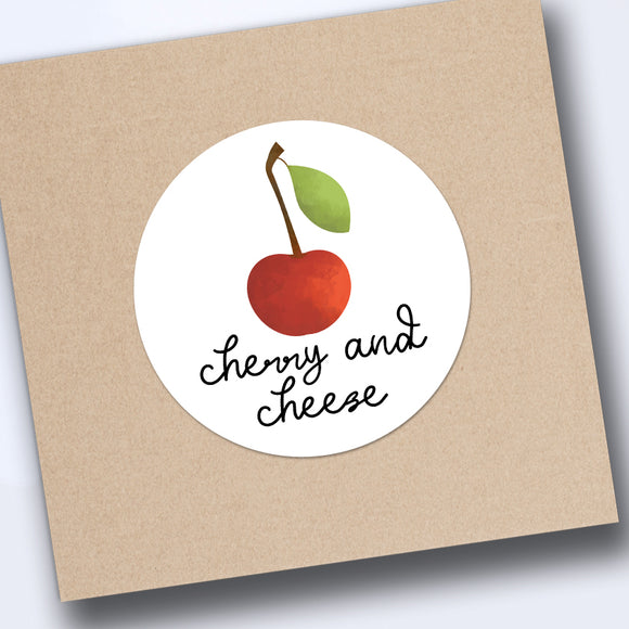 Cherry And Cheese (Flavor) - Stickers