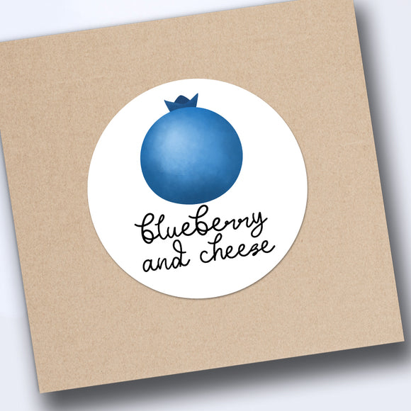 Blueberry And Cheese (Flavor) - Stickers