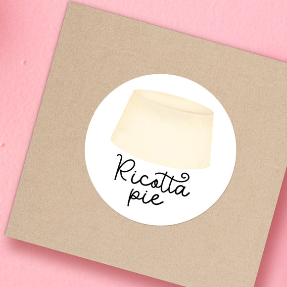 Ricotta Pie (Flavor) - Stickers