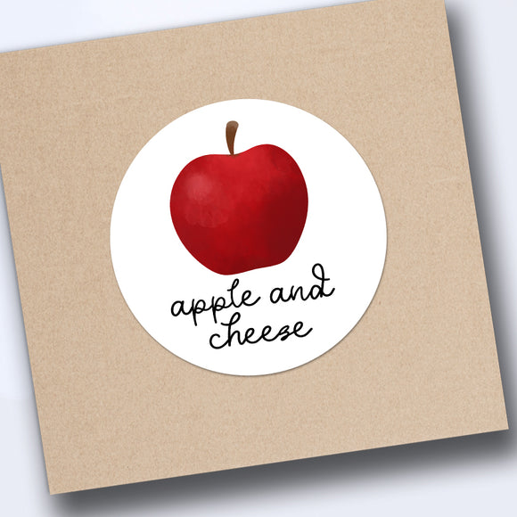 Apple And Cheese (Flavor) - Stickers