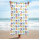 Dinosaur Pattern - Towel